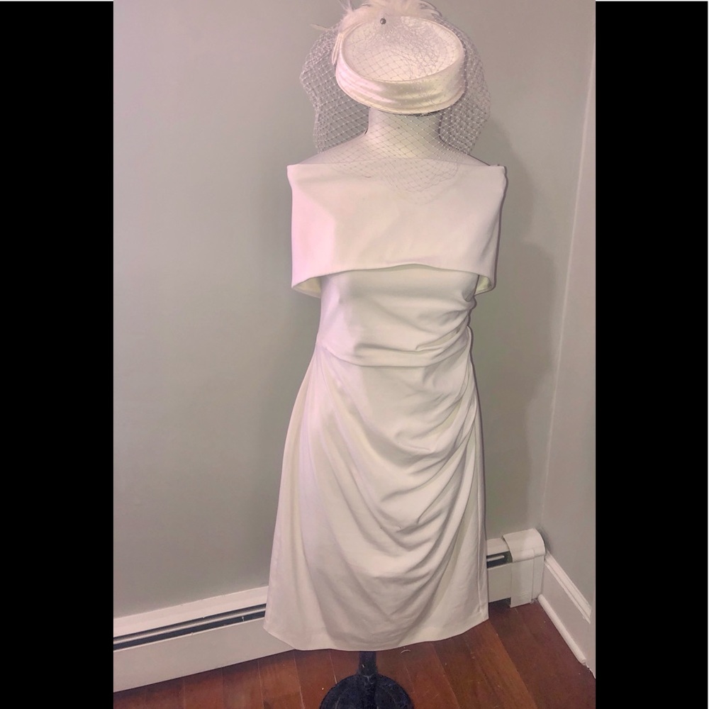 Previously loved Vince Camuto ivory dress